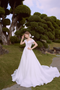 Ball gown beaded wedding dress